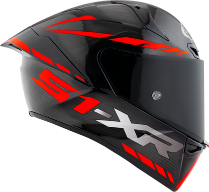 Casca integrala Suomy S1-XR GP Carbon Hypersonic rosu