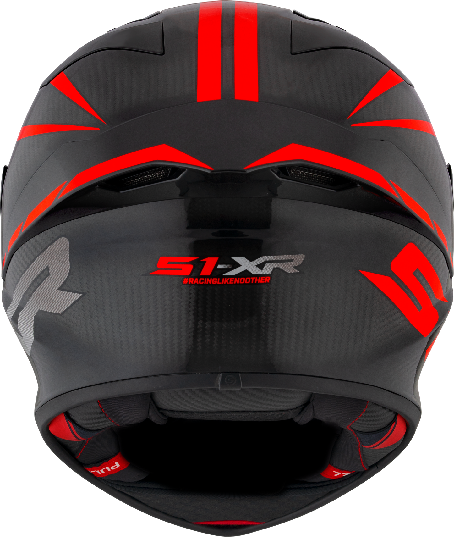 Casca integrala Suomy S1-XR GP Carbon Hypersonic rosu