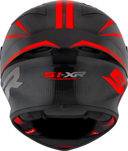 Casca integrala Suomy S1-XR GP Carbon Hypersonic rosu