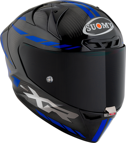 Casca integrala Suomy S1-XR GP Carbon Hypersonic albastru - MotoRR