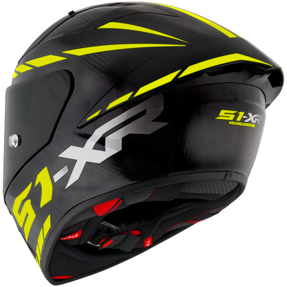 Casca integrala Suomy S1-XR GP Carbon Hypersonic galben - MotoRR