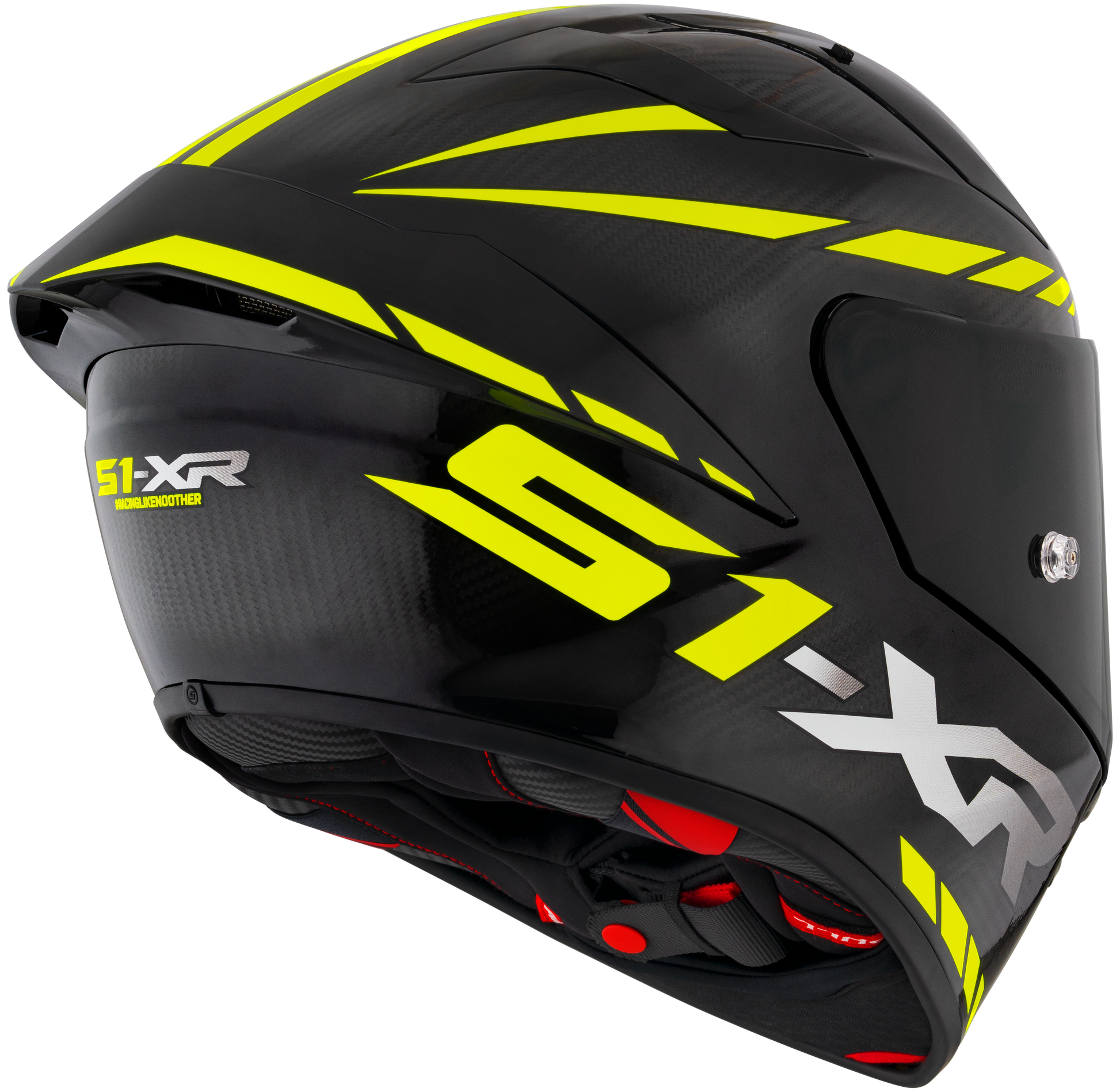 Casca integrala Suomy S1-XR GP Carbon Hypersonic galben - MotoRR