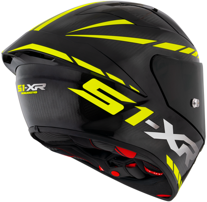Casca integrala Suomy S1-XR GP Carbon Hypersonic galben - MotoRR