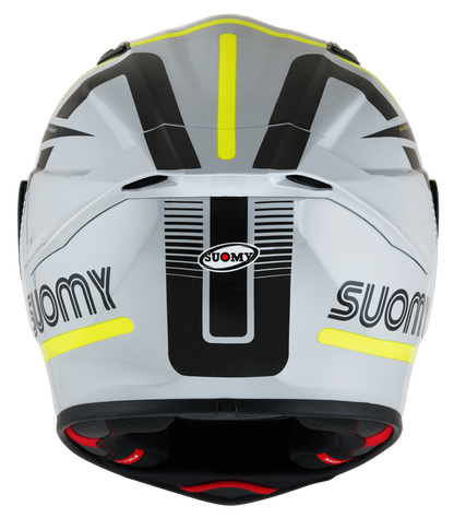 Casca integrala Suomy Track-1 Ninety Seven gri/galben - MotoRR