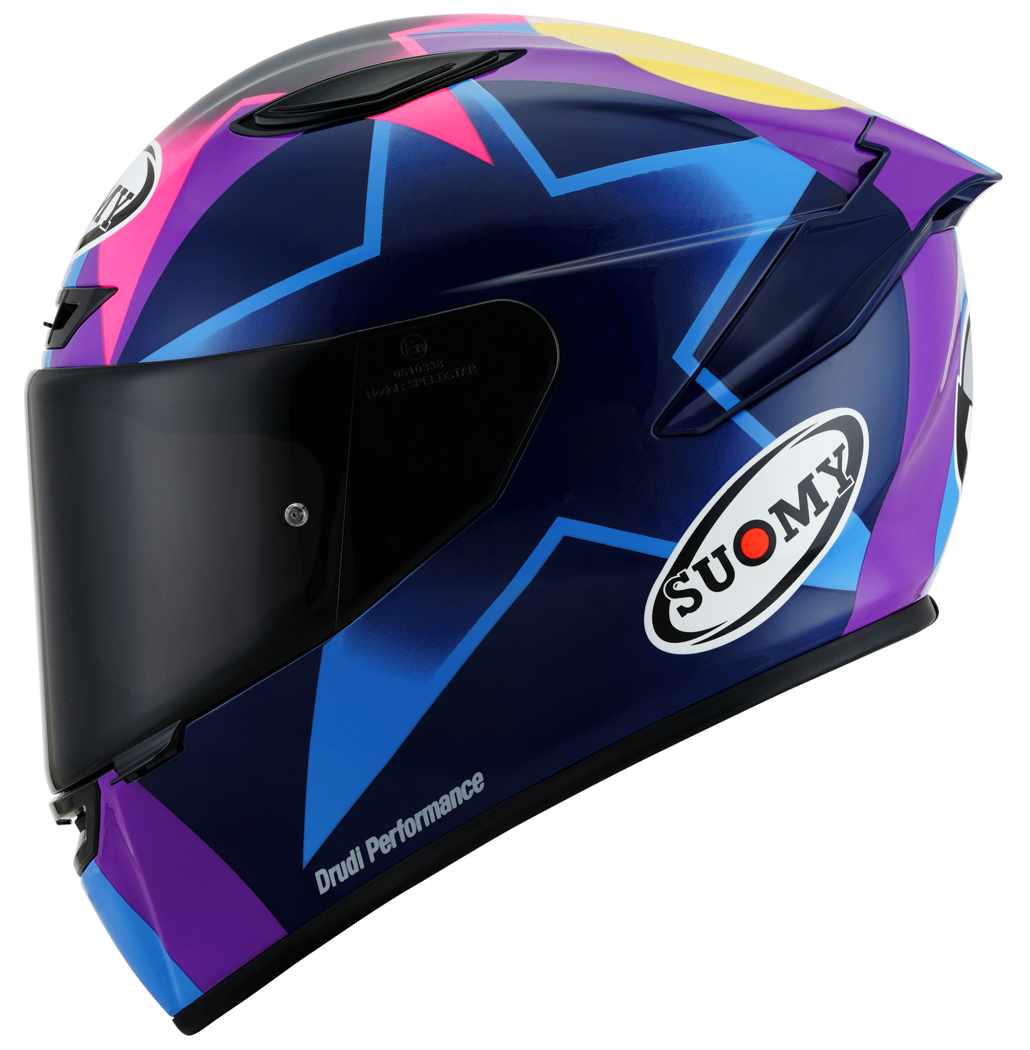 Casca integrala Suomy Track-1 Bastianini Replica