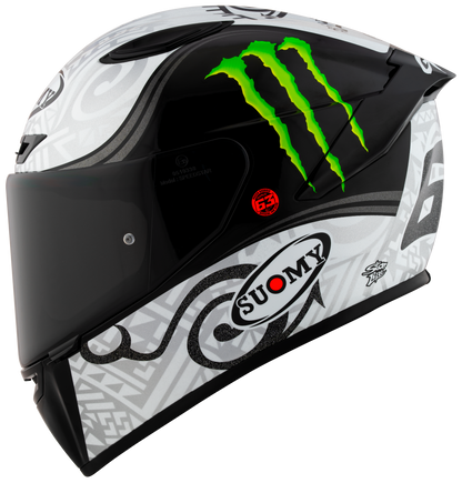 Casca integrala Suomy Track-1 Bagnaia Winter Test Monster Replica