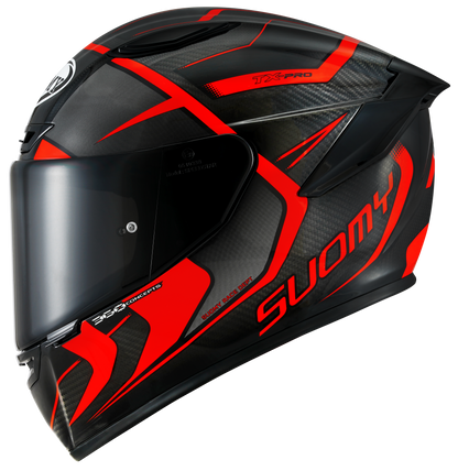 Casca integrala Suomy TX-PRO rosu/negru - MotoRR