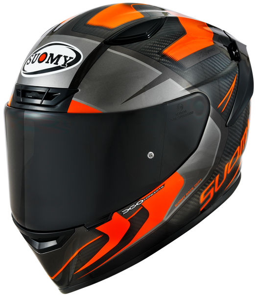 Casca integrala Suomy TX-PRO negru/portocaliu - MotoRR
