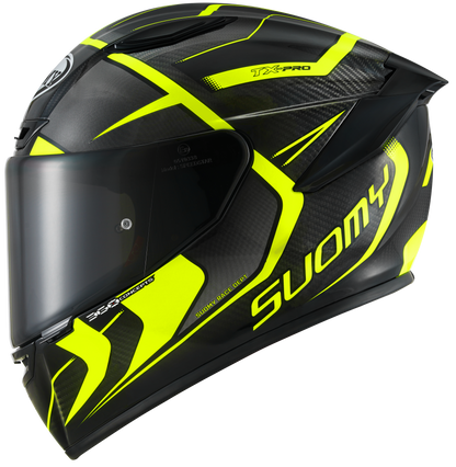 Casca integrala Suomy TX-PRO rosu/galben - MotoRR