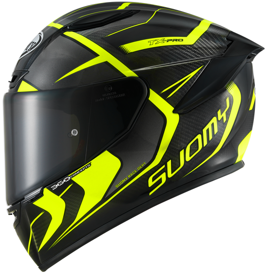 Casca integrala Suomy TX-PRO rosu/galben - MotoRR
