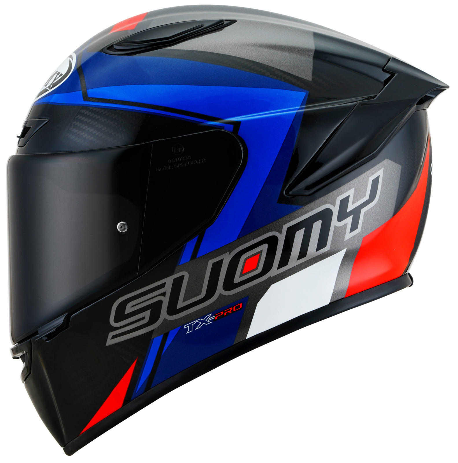 Casca integrala Suomy TX-PRO Glam albastru - MotoRR