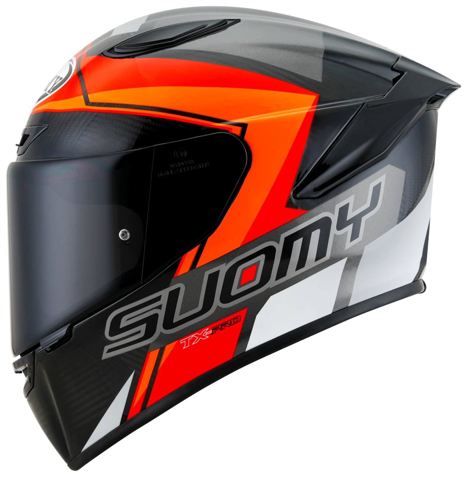 Casca integrala Suomy TX-PRO Glam portocaliu - MotoRR