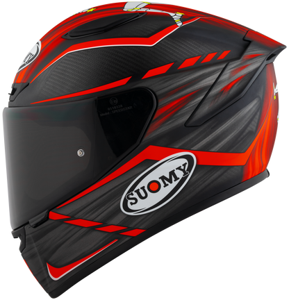 Casca integrala Suomy TX-PRO Johnson Replica rosu mat
