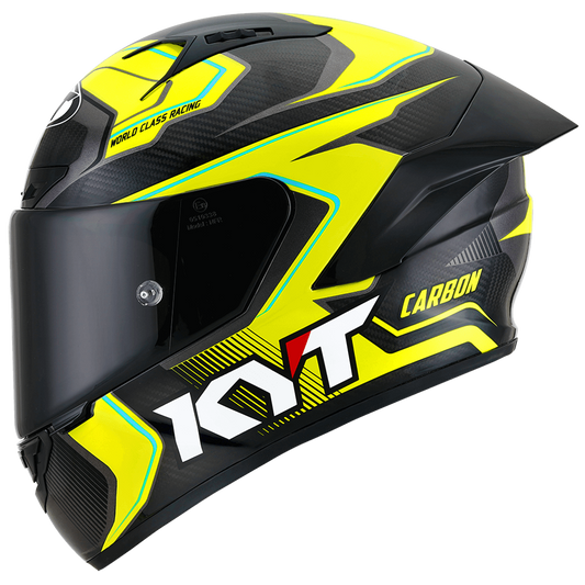 Casca integrala KYT NZ Race Competition Carbon galben - MotoRR