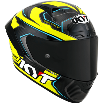 Casca integrala KYT NZ Race Competition Carbon galben - MotoRR