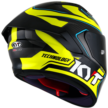 Casca integrala KYT NZ Race Competition Carbon galben - MotoRR