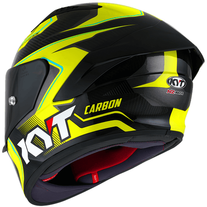 Casca integrala KYT NZ Race Competition Carbon galben - MotoRR