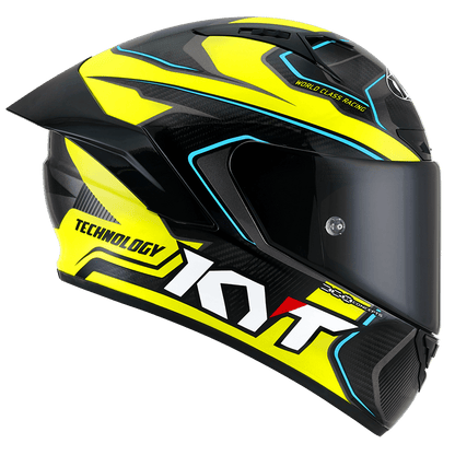 Casca integrala KYT NZ Race Competition Carbon galben - MotoRR