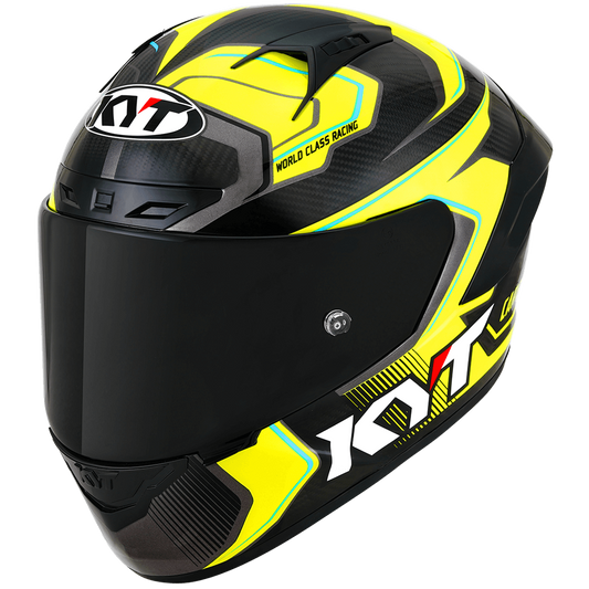 Casca integrala KYT NZ Race Competition Carbon galben - MotoRR