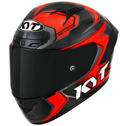 Casca integrala KYT NZ Race Competition Carbon rosu - MotoRR