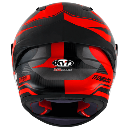 Casca integrala KYT NZ Race Competition Carbon rosu - MotoRR
