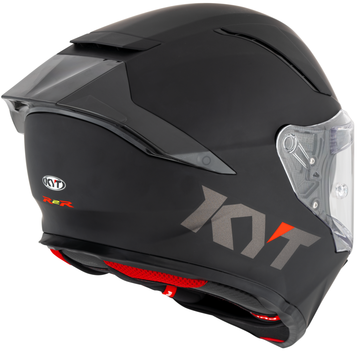 Casca integrala KYT R2R Plain Matt negru - MotoRR