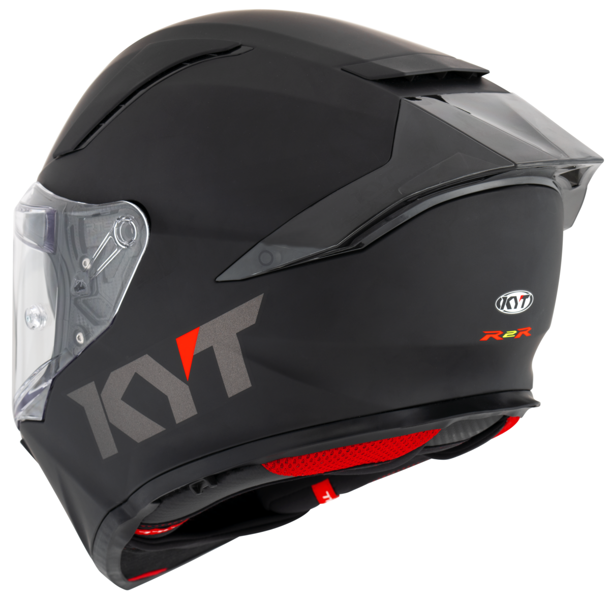 Casca integrala KYT R2R Plain Matt negru - MotoRR