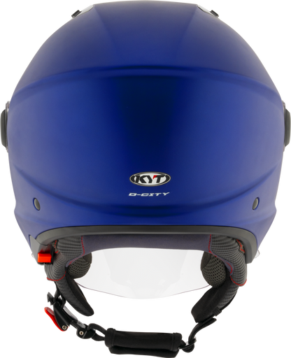 Casca Open Face KYT D-City albastru mat - MotoRR