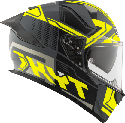 Casca integrala KYT R2R Octane Matt negru/galben - MotoRR