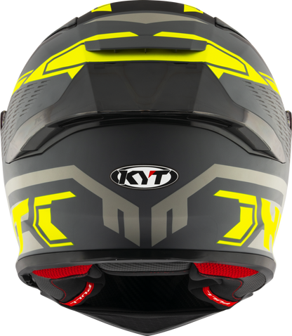 Casca integrala KYT R2R Octane Matt negru/galben - MotoRR