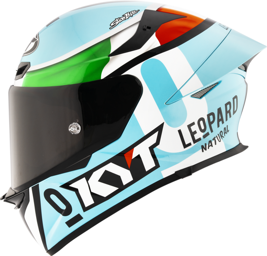 Casca integrala KYT TT-Revo Leopard Replica Tricolore