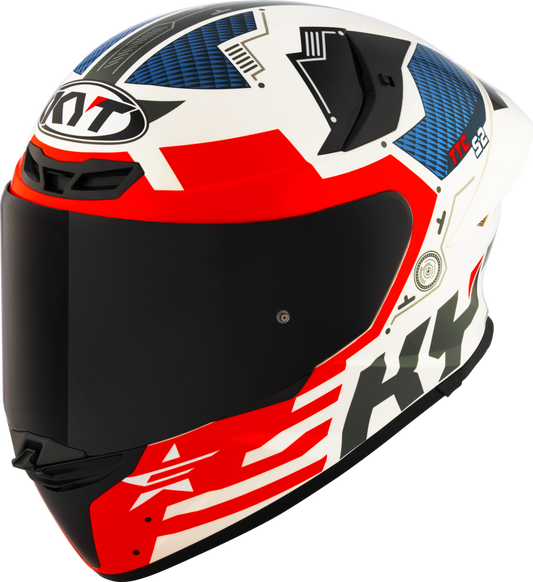 Casca integrala KYT TT-Revo Fuselage rosu - MotoRR