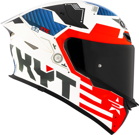 Casca integrala KYT TT-Revo Fuselage rosu - MotoRR