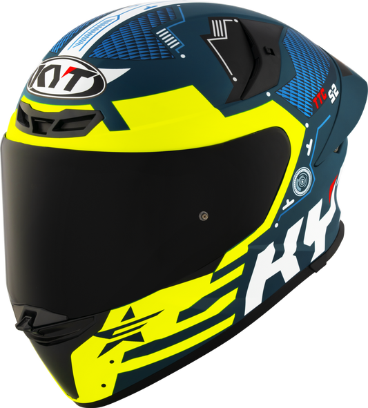 Casca integrala KYT TT-Revo Fuselage galben - MotoRR