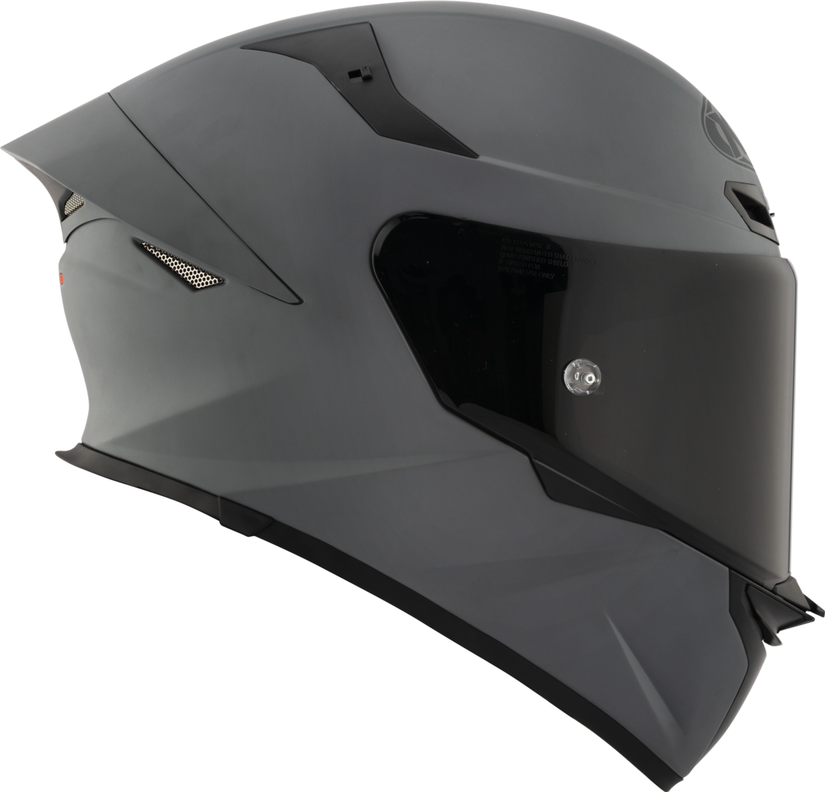Casca integrala KYT TT-Revo Plain gri mat