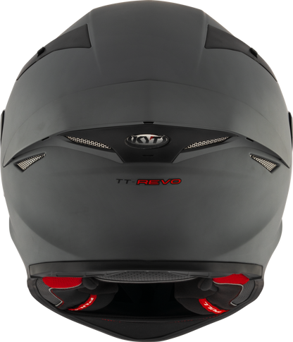 Casca integrala KYT TT-Revo Plain gri mat