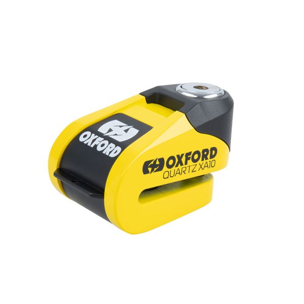 Blocator disc Oxford Quartz XA10 galben / negru 10mm - MotoRR