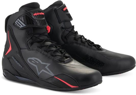 Ghete touring femei Alpinestars Stella Faster-4 negru/roz
