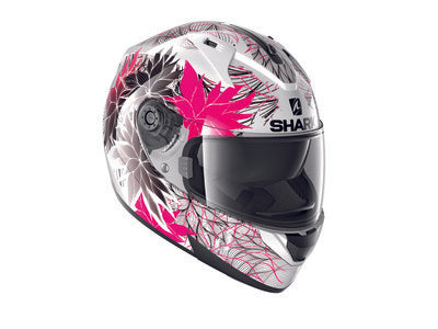 Casca integrala Shark Ridill 1.2 Nelum alb / negru / roz - MotoRR