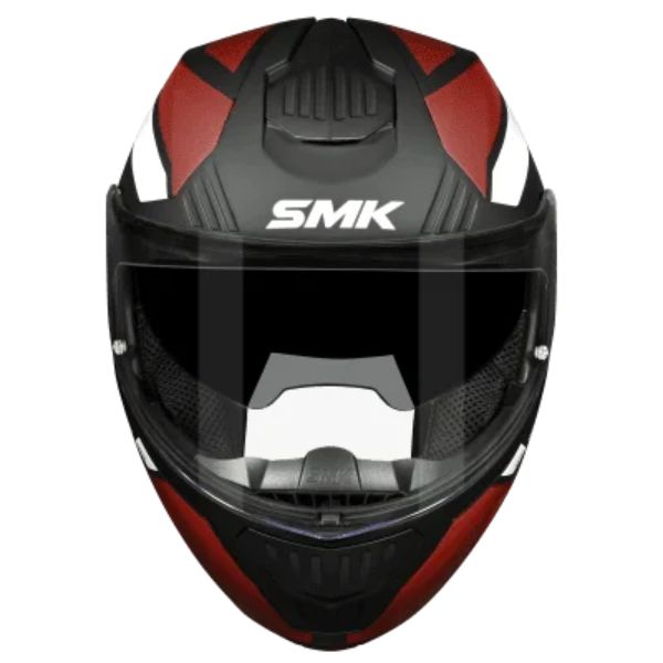 Casca Flip-Up SMK Gullwing Sonic gri-negru-rosu - MotoRR