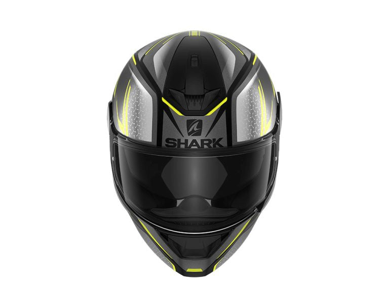 Casca integrala Shark D-Skwal 2 Daven galben / gri / negru Pinlock ready - MotoRR