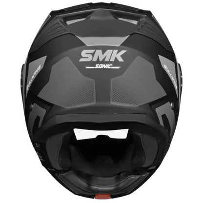 Casca Flip-Up SMK Gullwing Sonic negru-gri - MotoRR