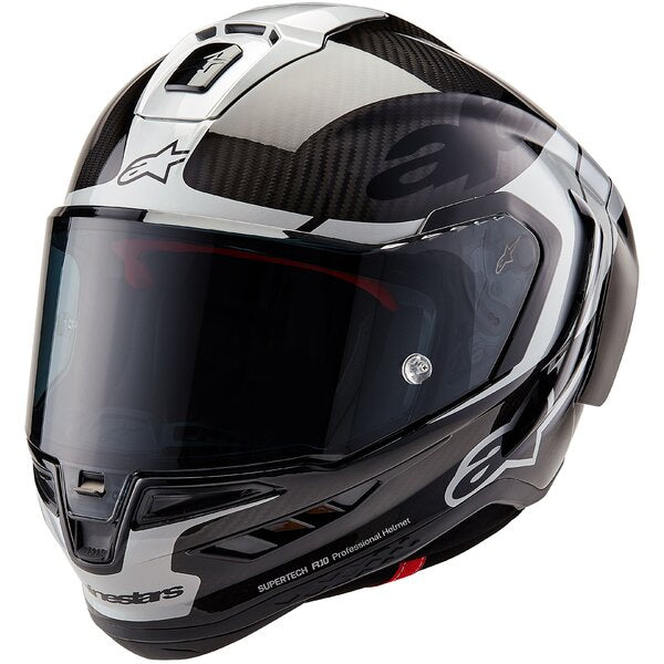 Casca integrala Alpinestars Supertech R10 Carbon Element negru/argint - MotoRR