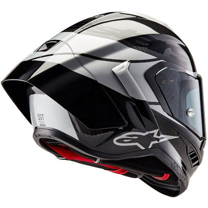 Casca integrala Alpinestars Supertech R10 Carbon Element negru/argint - MotoRR