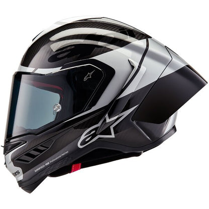 Casca integrala Alpinestars Supertech R10 Carbon Element negru/argint - MotoRR