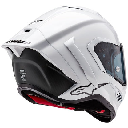 Casca integrala Alpinestars Supertech R10 Carbon Solid alb - MotoRR