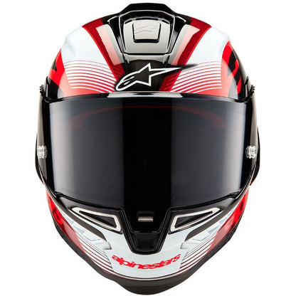 Casca integrala Alpinestars Supertech R10 Carbon Team negru/rosu/alb - MotoRR