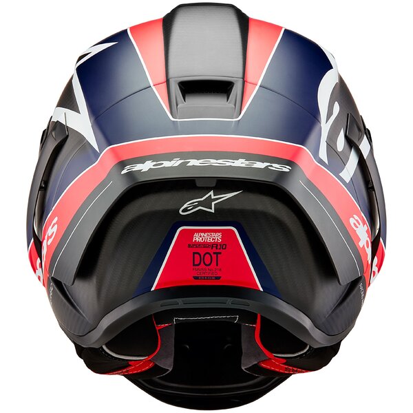 Casca integrala Alpinestars Supertech R10 Carbon Team negru/albastru/rosu - MotoRR