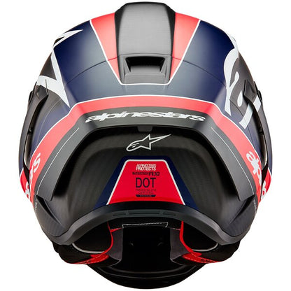 Casca integrala Alpinestars Supertech R10 Carbon Team negru/albastru/rosu - MotoRR