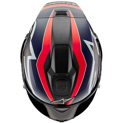 Casca integrala Alpinestars Supertech R10 Carbon Team negru/albastru/rosu - MotoRR